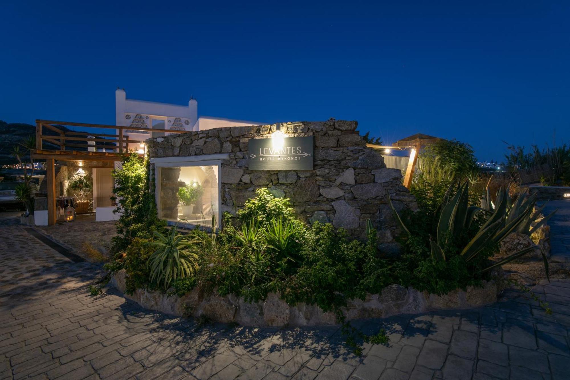 Levantes House Mykonos アノ・メラ エクステリア 写真