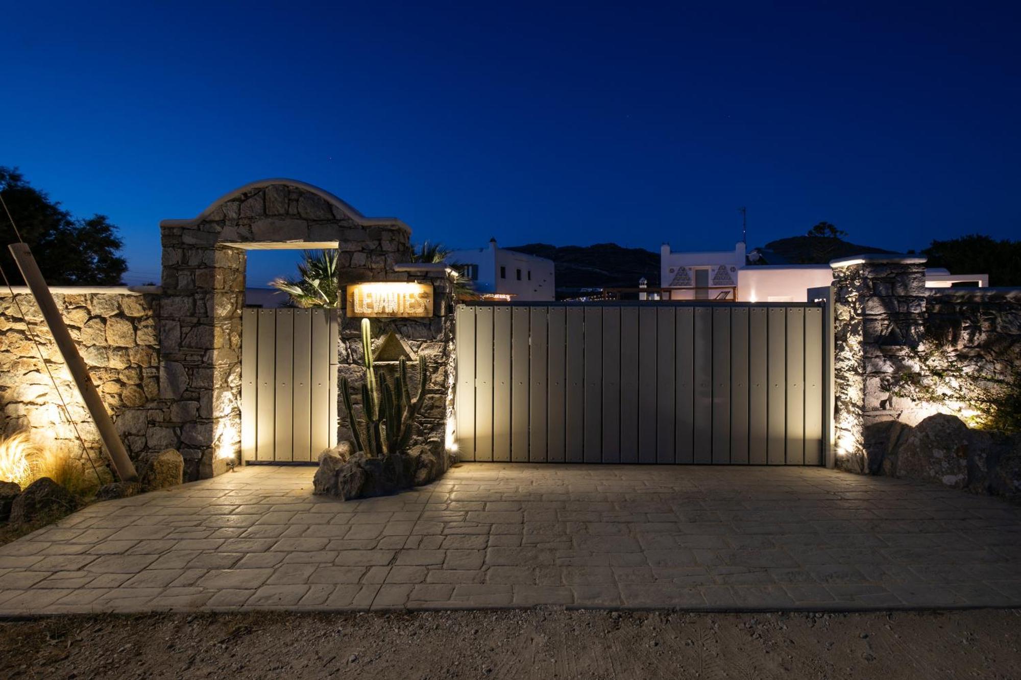 Levantes House Mykonos アノ・メラ エクステリア 写真