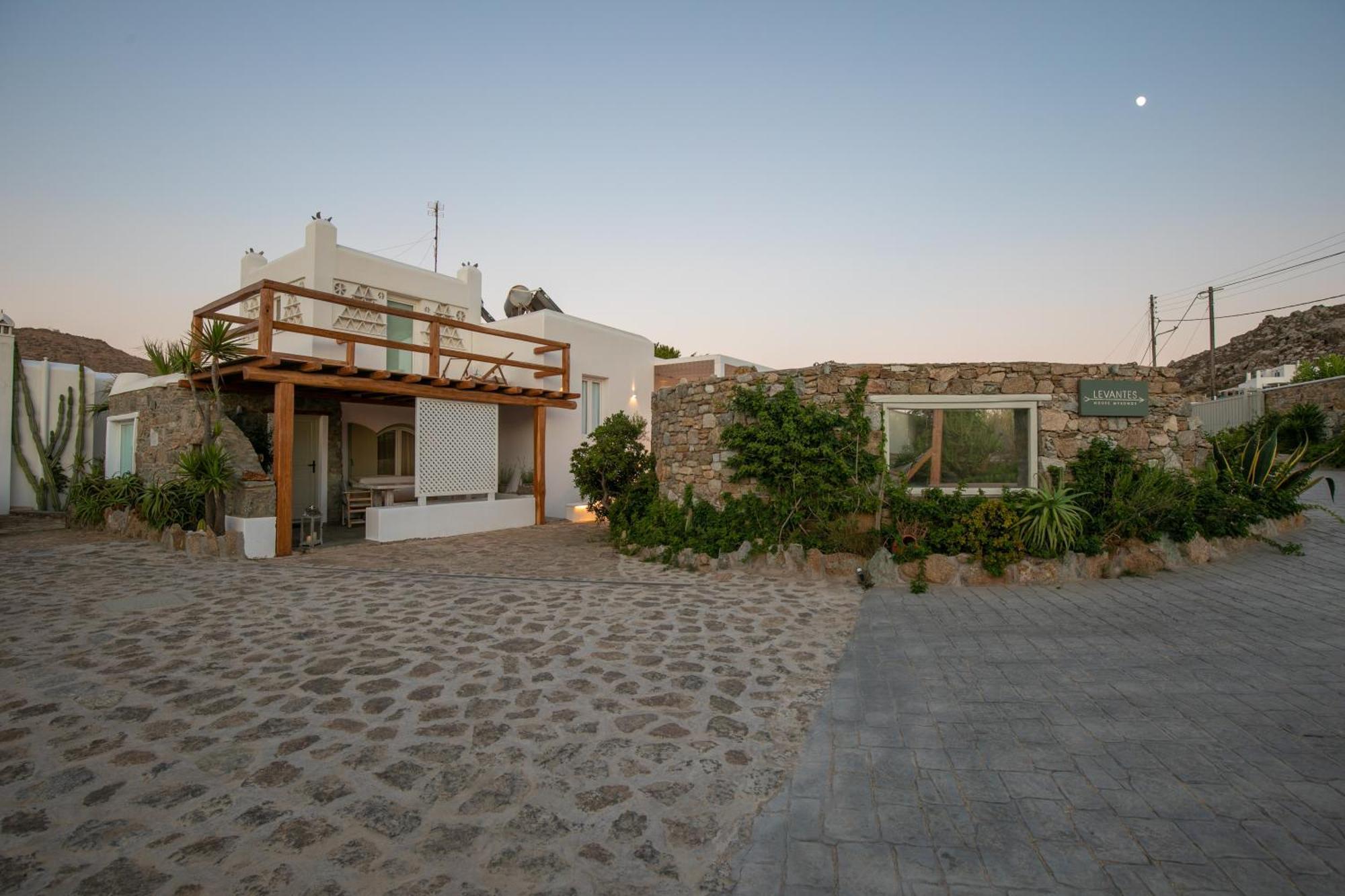 Levantes House Mykonos アノ・メラ エクステリア 写真
