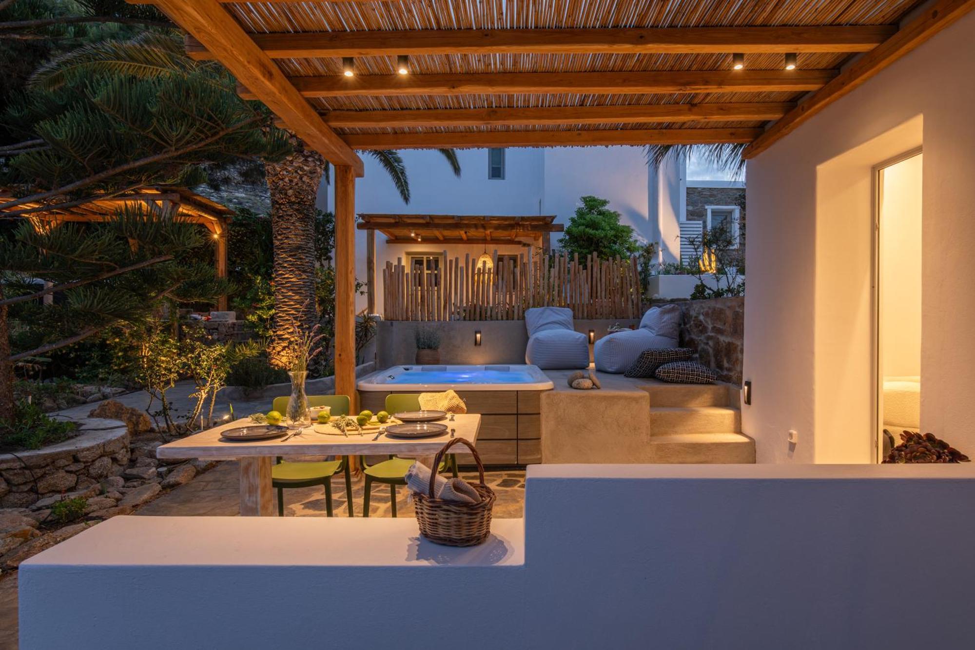 Levantes House Mykonos アノ・メラ エクステリア 写真