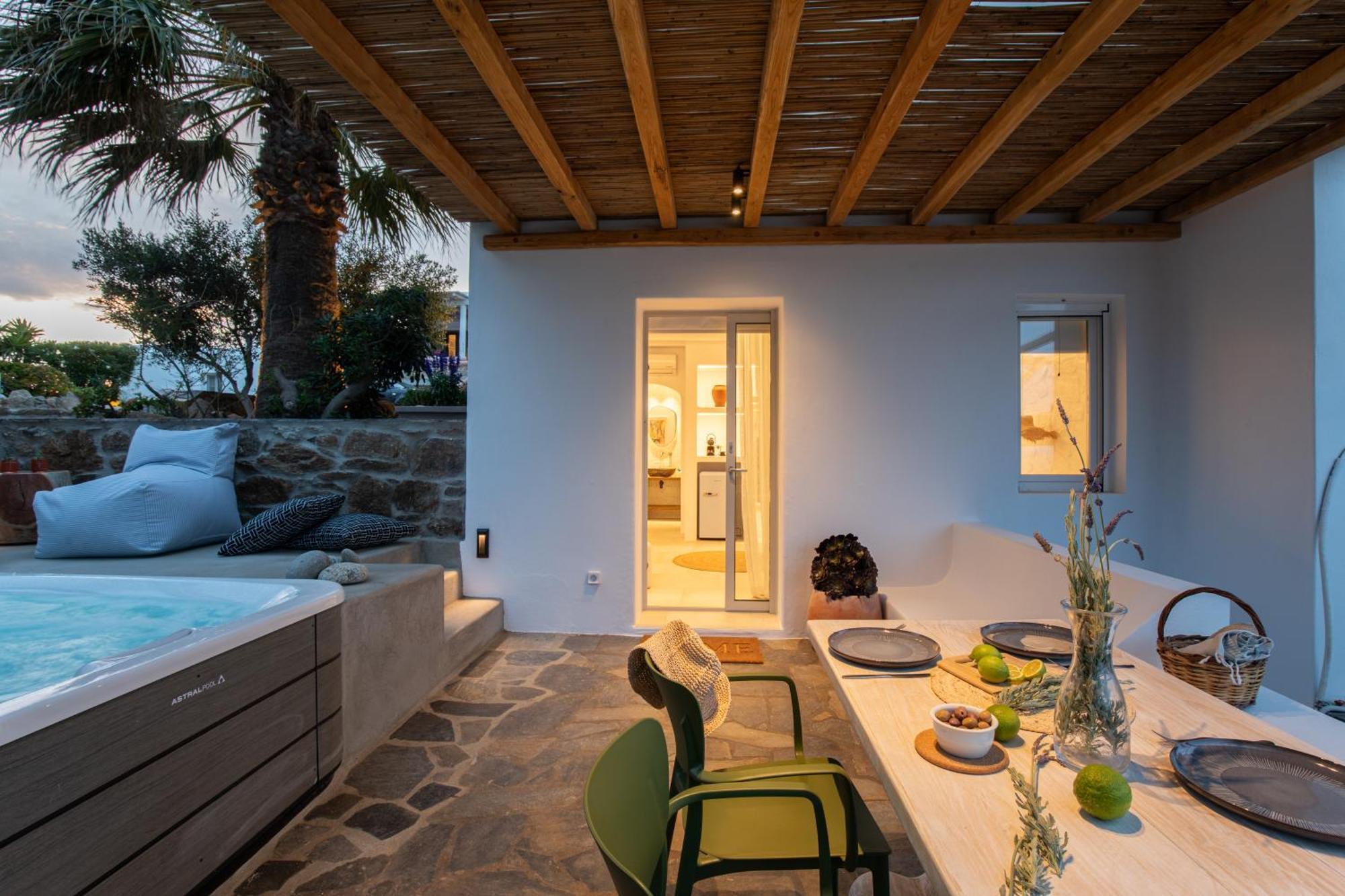 Levantes House Mykonos アノ・メラ エクステリア 写真