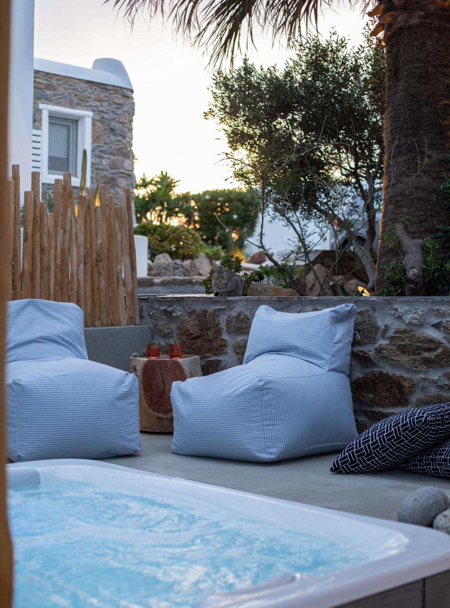 Levantes House Mykonos アノ・メラ エクステリア 写真